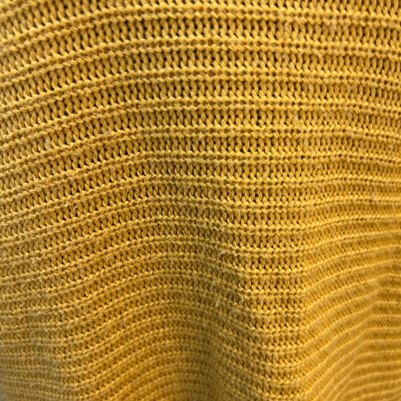 Misia Mustard Yellow Oversized Knit Sweater Women’s Plus 2X - Picture 2 of 6